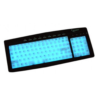 клавиатура Gembird KB-9835LU-R Black
