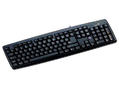 клавиатура Genius KB-06XE PS/2 Black