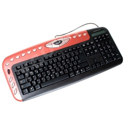 клавиатура Genius KB-29e Red