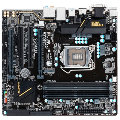 материнская плата GigaByte GA-H170M-D3H DDR4