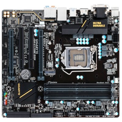 материнская плата GigaByte GA-Z170M-D3H