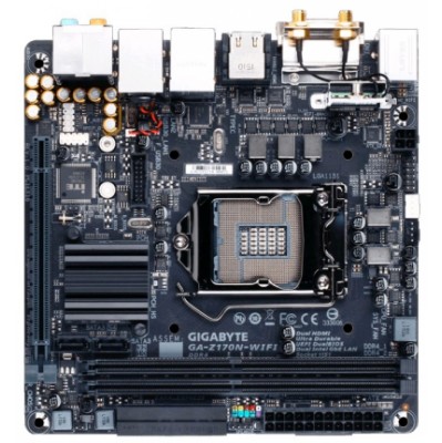 материнская плата GigaByte GA-Z170N-WIFI