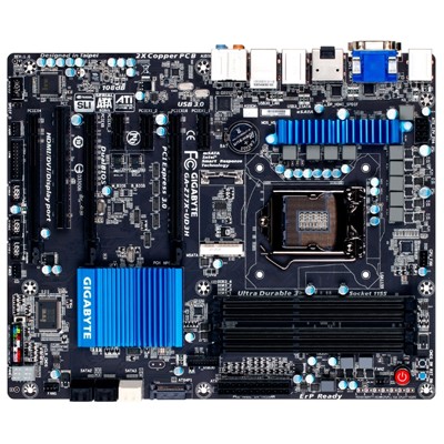 материнская плата GigaByte GA-Z77X-UD3H