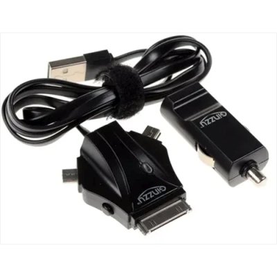 Автомобильное зарядное устройство Ginzzu GA-4110UB/S3