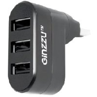 Разветвитель USB Ginzzu GR-410UB