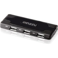 Разветвитель USB Ginzzu GR-415UB 7-port