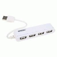 Разветвитель USB Ginzzu GR-434UW
