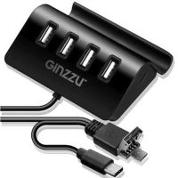 Разветвитель USB Ginzzu GR-519UB