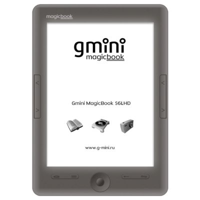 электронная книга Gmini MagicBook S6LHD Graphite