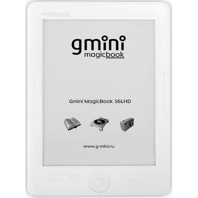 электронная книга Gmini MagicBook S6LHD White