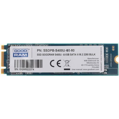 SSD диск GoodRAM SSDPB-S400U-060-80