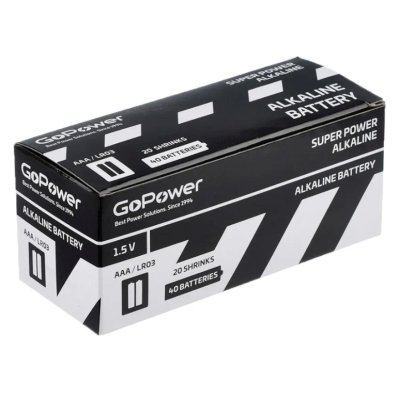 Батарейки GoPower 00-00015600