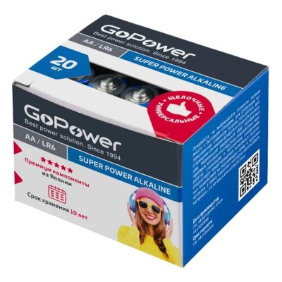 Батарейка GoPower 00-00017748