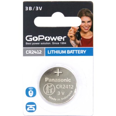 Батарейка GoPower 00-00021266
