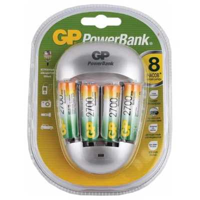 аккумуляторные батарейки GP PB27GS270-2CR4