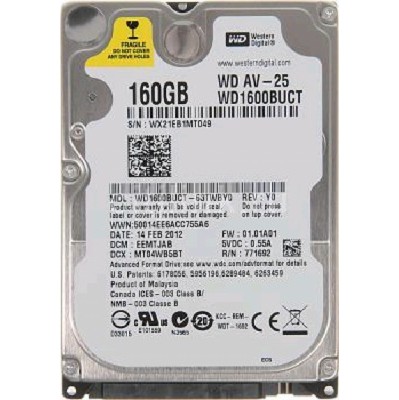 жесткий диск WD WD1600BUCT