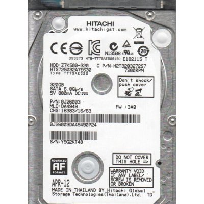 жесткий диск HGST 0J26003