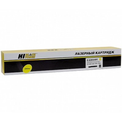 Картридж Hi-Black HB-C-EXV49 Y