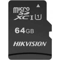 Карта памяти HikVision 64GB HS-TF-C1(STD)/64G/Adapter