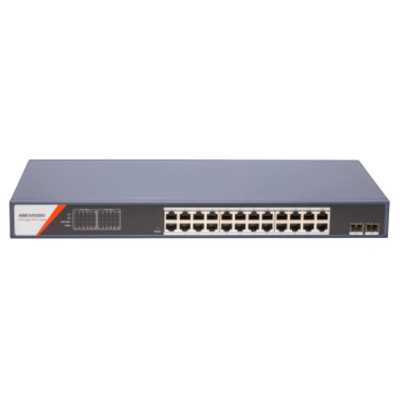 коммутатор HikVision DS-3E1526P-SI-24P2F