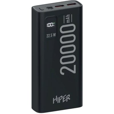 внешний аккумулятор Hiper EP 20000 Black