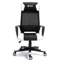 Игровое кресло Hiper HGS-108 Black/White