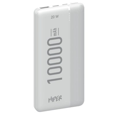 внешний аккумулятор Hiper MX Pro 10000 White