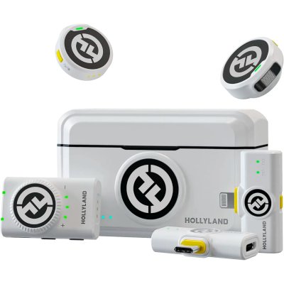 микрофон Hollyland Lark M2 Combo Ivory White
