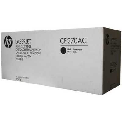 картридж HP 650A CE270AC