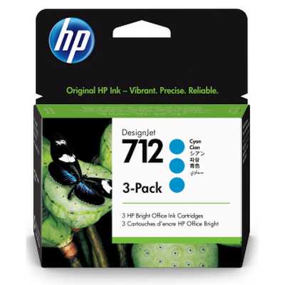 картридж HP 712 3-Pack 3ED77A