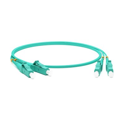 патч-корд оптический Hyperline FC-D2-503-LC/PR-LC/PR-H-20M-LSZH-AQ