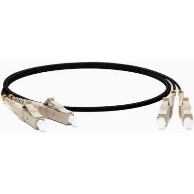 патч-корд оптический Hyperline FC-D2-504-LC/PR-LC/PR-H-5M-LSZH-BK