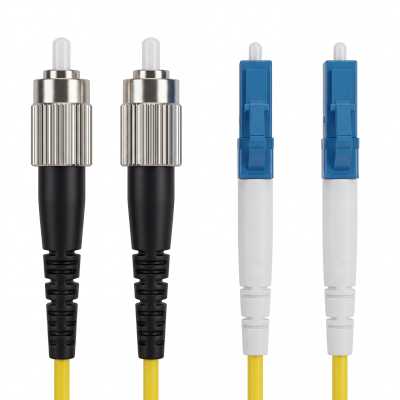 Патч-корд оптический Hyperline FC-D2-9-FC/UR-LC/UR-H-5M-LSZH-YL