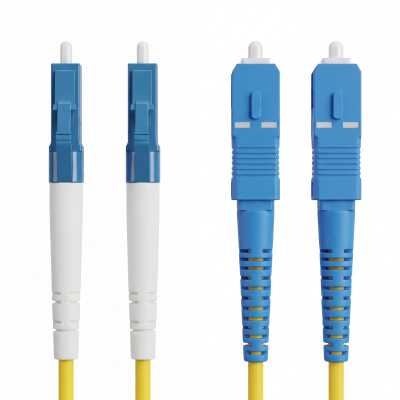Патч-корд оптический Hyperline FC-D2-9-LC/UR-SC/UR-H-2M-LSZH-YL