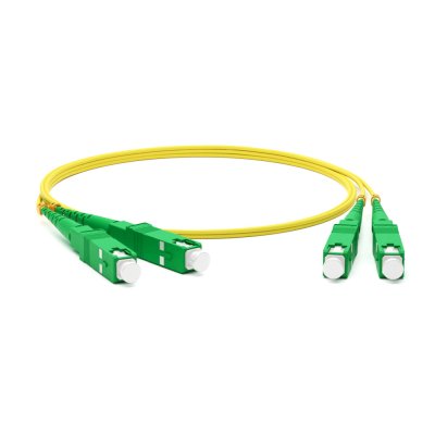 патч-корд оптический Hyperline FC-D2-9-SC/AR-SC/AR-H-1M-LSZH-YL