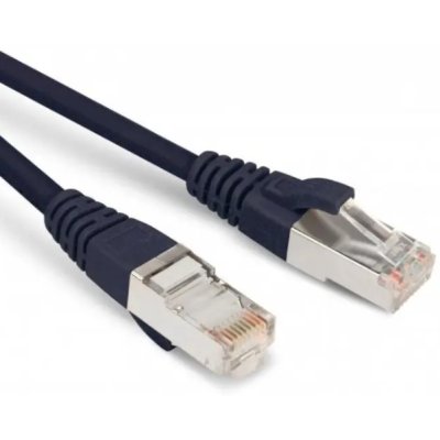 Патч-корд Hyperline PC-LPM-SFTP-RJ45-RJ45-C6-1M-LSZH-BK