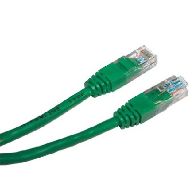 Hyperline PC-LPM-UTP-RJ45-RJ45-C5e-0.3M-GN