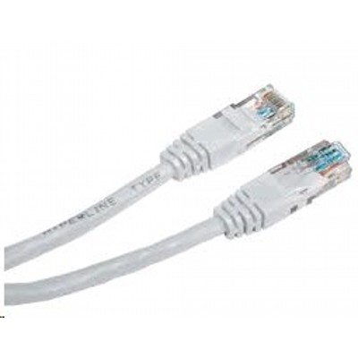 Hyperline PC-LPM-UTP-RJ45-RJ45-C5e-0.5M-WH