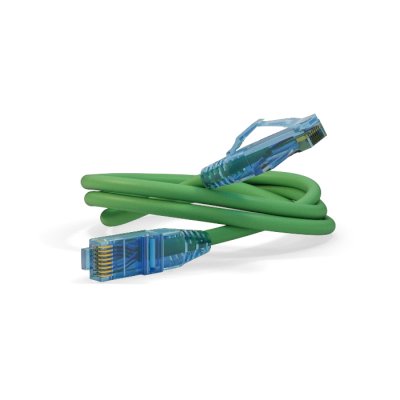 патч-корд Hyperline PC-LPM-UTP-RJ45-RJ45-C6-0.5M-LSZH-GN