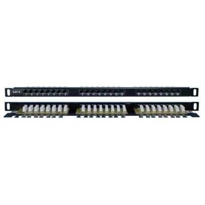 патч-панель Hyperline PPHD-19-24-8P8C-C6-110D