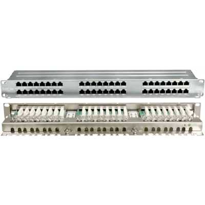 патч-панель Hyperline PPHD-19-48-8P8C-C5E-SH-110D