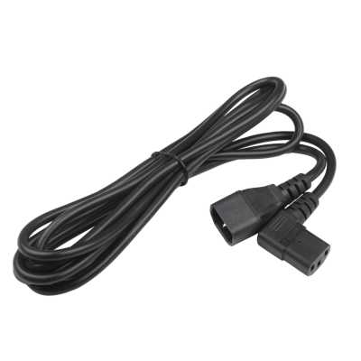 Кабель питания Hyperline PWC-IEC13A-IEC14-3.0-BK