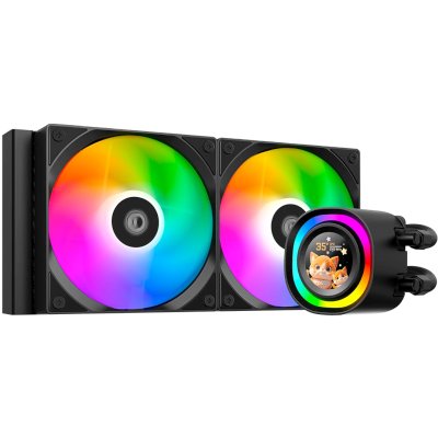 кулер ID-Cooling FX240 LCD Black