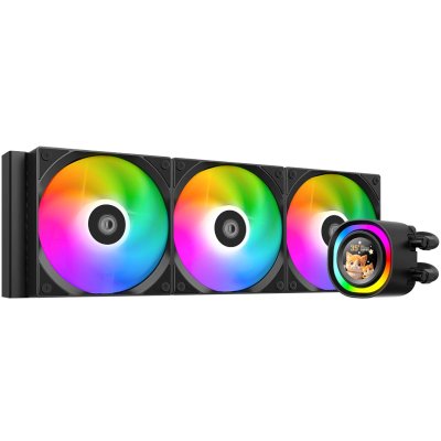 кулер ID-Cooling FX360 LCD Black