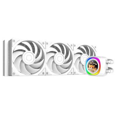 кулер ID-Cooling FX360 LCD PE White