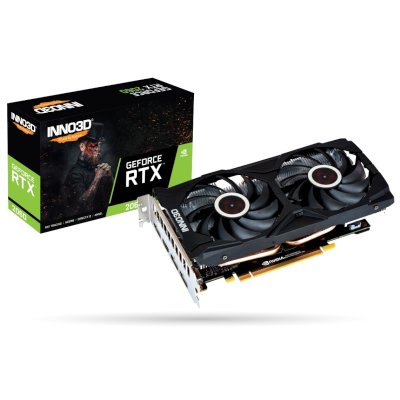 видеокарта Inno3D nVidia GeForce RTX 2060 6Gb N20602-06D6X-1710VA15LB