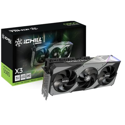 видеокарта Inno3D nVidia GeForce RTX 5080 iChill Х3 16Gb C50803-16D7X-176069H