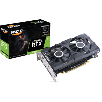 видеокарта Inno3D nVidia GeForce RTX 2060 6Gb N20602-06D6-1710VA23