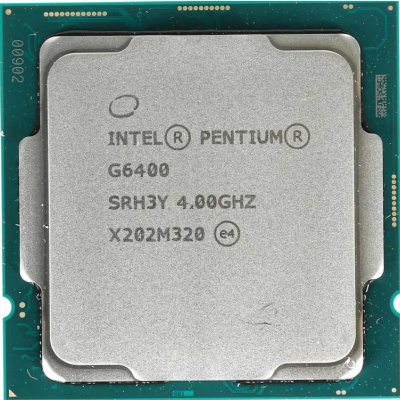 intel r pentium r gold g6400