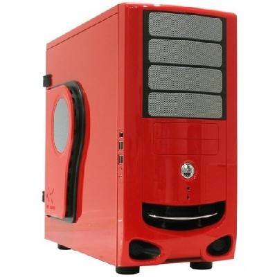корпус InWin J614 Red 550W